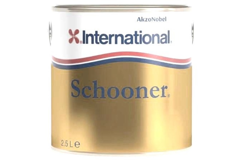 International Schooner Varnish 2.5L Varnish & Teak oil Bottom Line Isle of Man